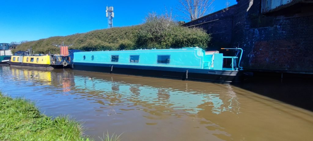 60′ Painted Narrowboat Sailaway